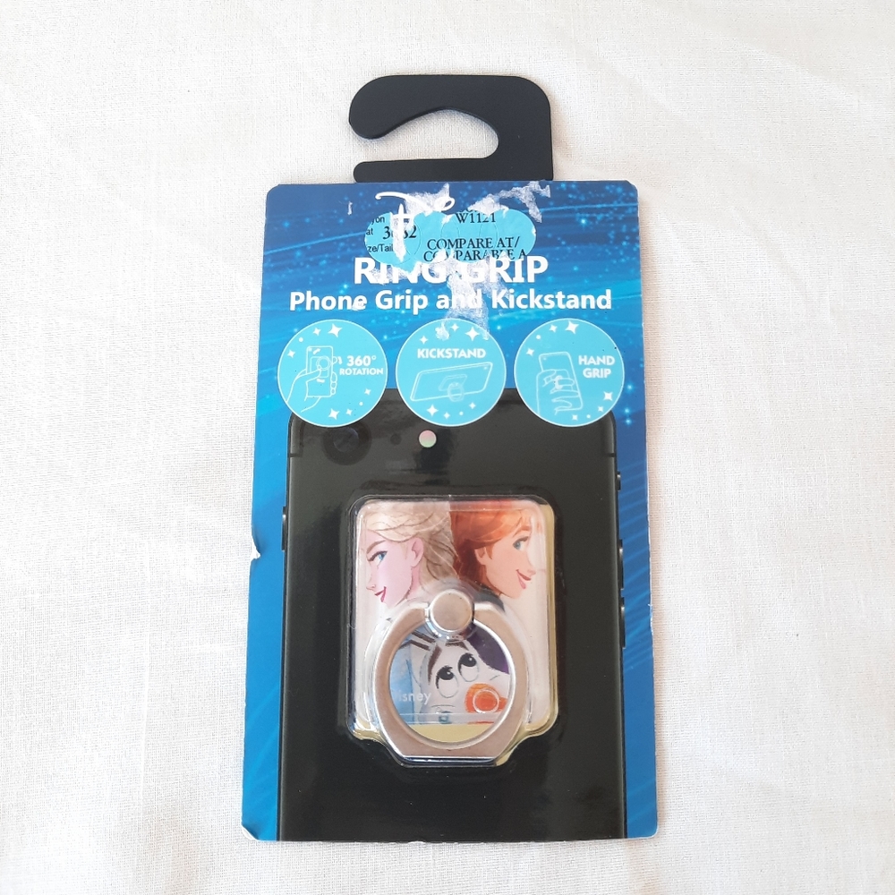NWT Disney Frozen Phone Ring Grip and Kickstand